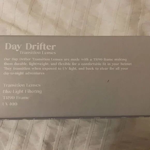 Hell Babes Day Drifter Transition Lenses UV400 Motorcycle Glasses - Picture 7 of 7